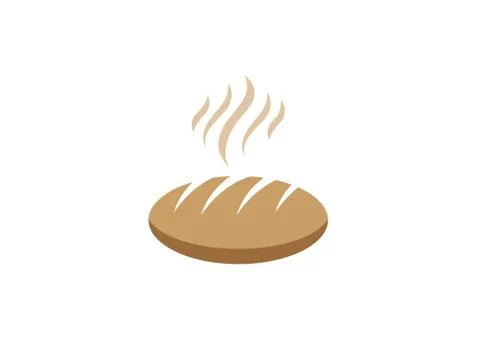 Creative Bread logo Stock Illustration