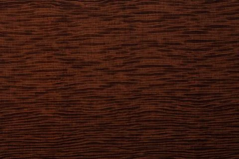 Creative brown corrugated fabric with textile texture background Illustrazione stock