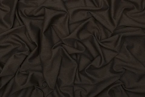Creative of brown fabric with textile texture background Stock Photos
