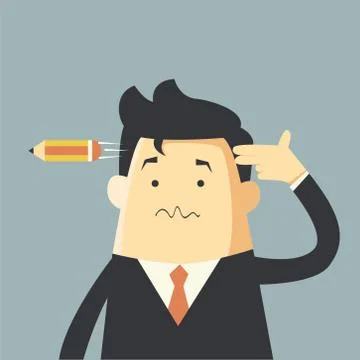 Creative bullet 库存插图