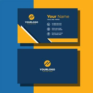 Creative Business Card Stock Illustration