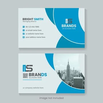 Creative Business card template イラスト素材