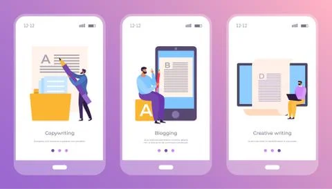 Creative business design development background, vector illustration. Flat Ilustración de archivo