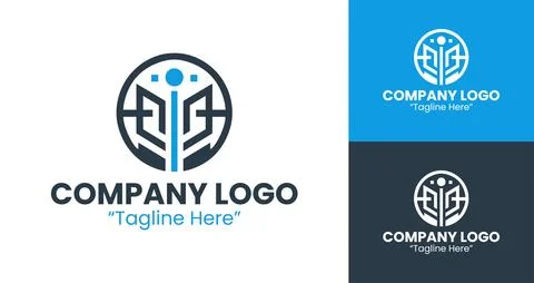 Creative Business Logo Stock Illustration