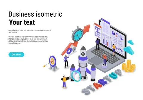 Creative Business Startup and Teamwork Stock Illustration