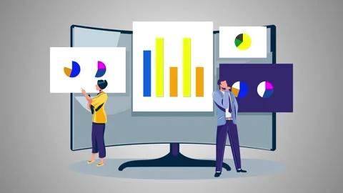 Creative Business Teamwork Man Animation Stock Footage 246774600