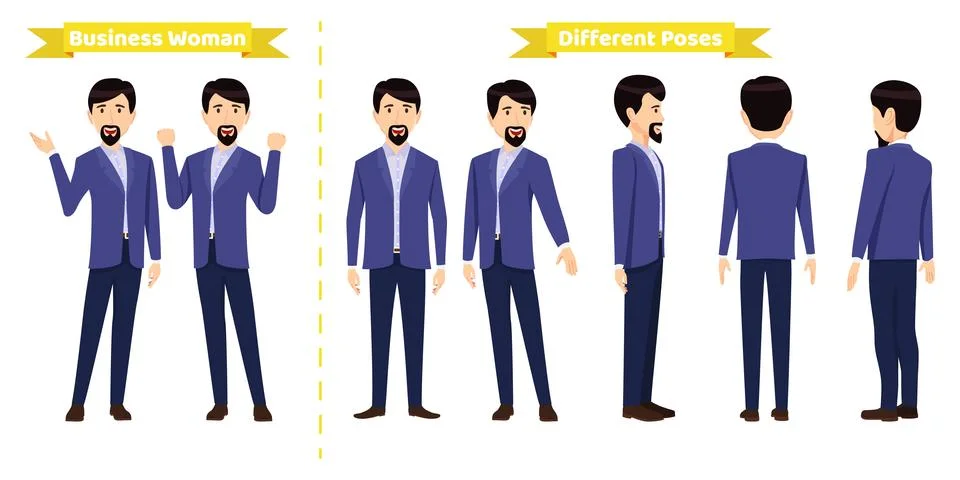 Creative businessman Stock Illustration