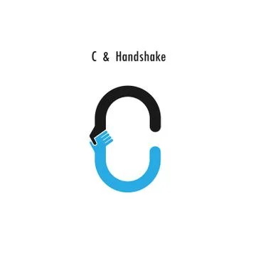 Creative C- letter icon abstract logo design vector template.Business offer,p Stock Illustration