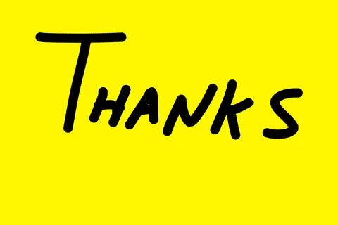 Creative calligraphic thank you template design. Conceptual Thank You typog.. 스톡 일러스트
