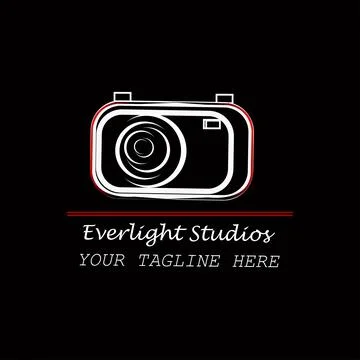 Creative Camera Logo Stock Illustration