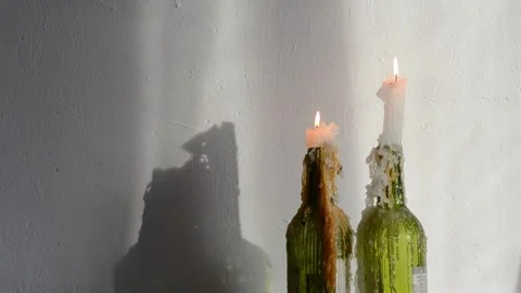 Creative candlestick. Stock Footage 281580466