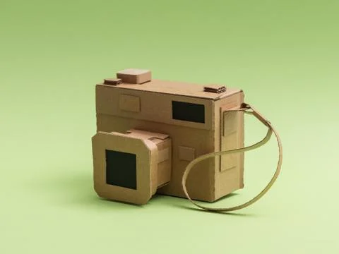 Creative cardboard camera Photos