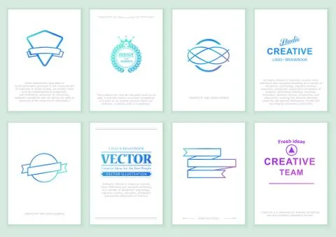 Creative Cards Stock Illustration