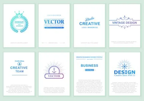Creative Cards Stock Illustration