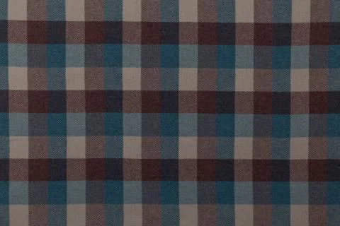 Creative checkered fabric with textile texture background Stock Photos