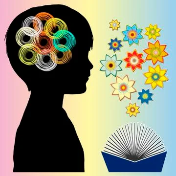 Creative Child Stock Illustration