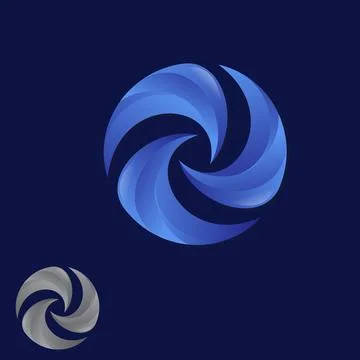 Creative circle concept design symbol Stock-Illustration