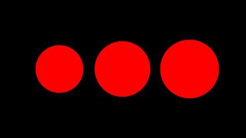 Creative circles sizing loading animation for social media, apps, websites... Ilustración de archivo