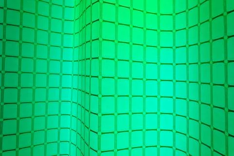 Creative classic  green square abstract for background Stock Illustration
