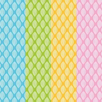 Creative classic leaf pattern background vector Illustrazione stock