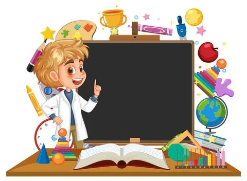 Creative Classroom Learning Environment Illustration Stock Illustration