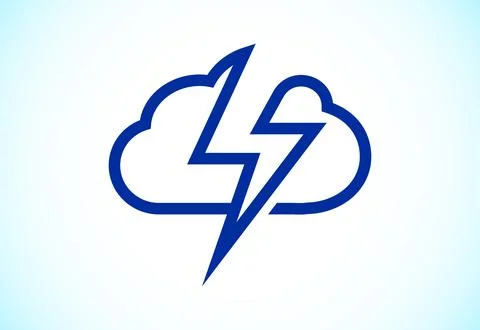 Creative cloud computing vector logo design template. Cloud  logo for your .. Stockillustratie