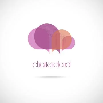 Creative cloud symbol Stock Illustration