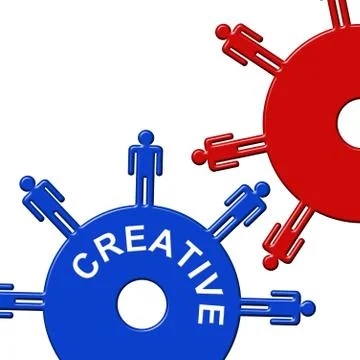  Creative Cogs Indicating Gear Wheel And Concept Stock Illustration