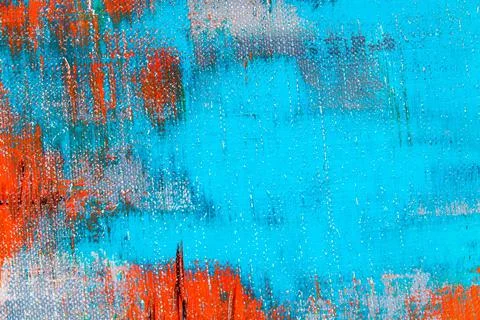 Creative colored background: a temporary pattern of strokes and stains of fre Stock Photos