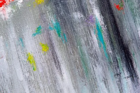 Creative colored background: a temporary pattern of strokes and stains of fre Stock Photos