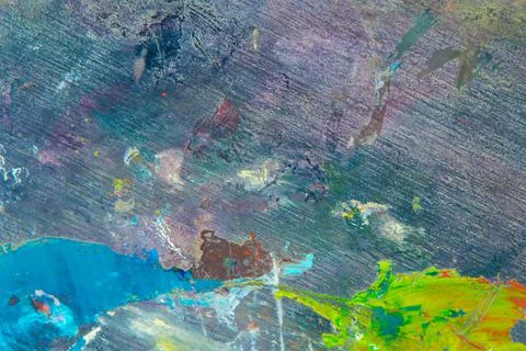 Creative colored background: a temporary pattern of strokes and stains of fre Stock Photos