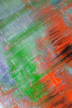 Creative colored background: a temporary pattern of strokes and stains of fre Stock Photos