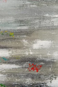 Creative colored background: a temporary pattern of strokes and stains of fre 스톡 사진