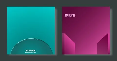 Creative colored cover. Cover design. Stock Illustration