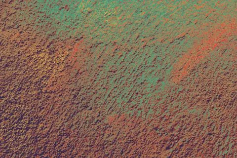 Creative colored  wall background texture with unevenly paint Stock Illustration