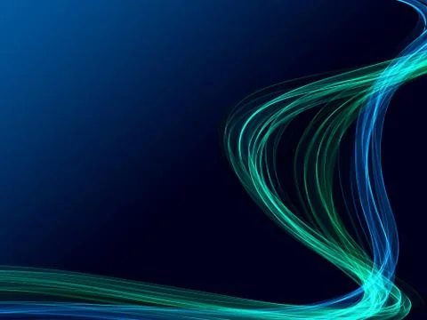 Creative colorful abstract background with light lines Stock Illustration