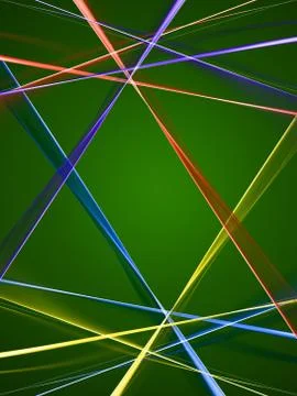 Creative colorful abstract background with light lines Stock Illustration