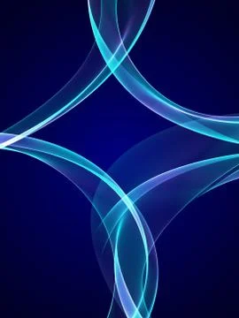 Creative colorful abstract background with light lines Stock Illustration