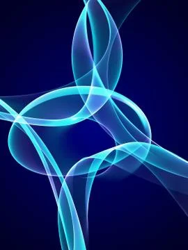 Creative colorful abstract background with light lines Stock Illustration