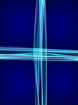 Creative colorful abstract background with light lines Stock Illustration