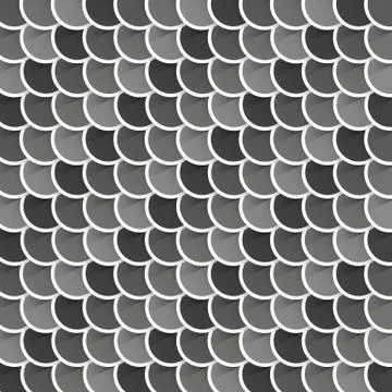 Creative colorful circles background Stock Illustration