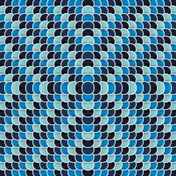 Creative colorful circles background Stock Illustration