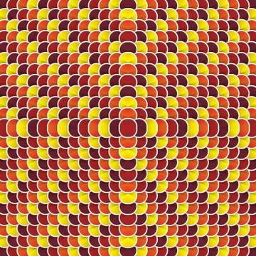 Creative colorful circles background Stock Illustration