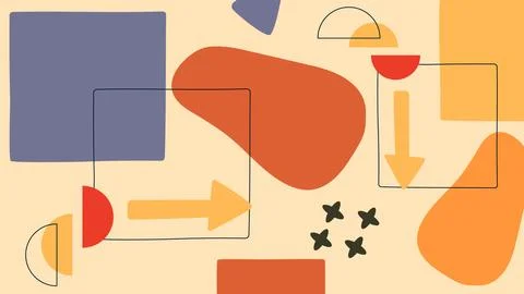 Creative Colorful Digital Design Stock Illustration