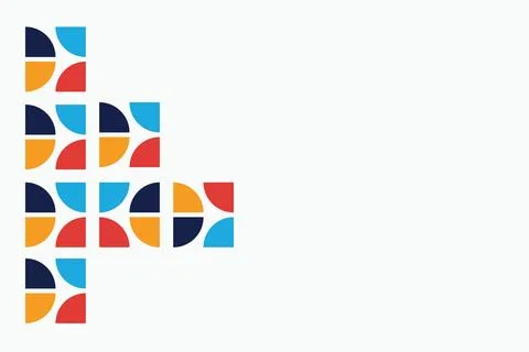 Creative Colorful Geometric Triangle Background for Modern Design Stock Illustration
