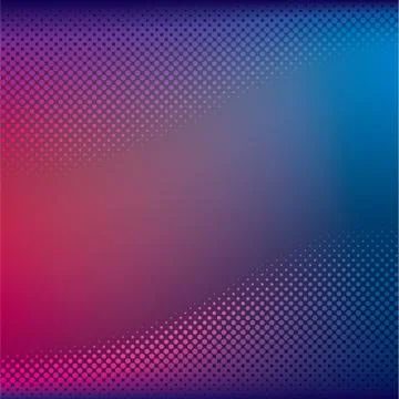 Creative colorful halftone pattern design Ilustração Stock