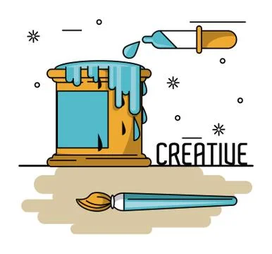 Creative colors and ideas 스톡 일러스트