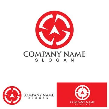 Creative Compass Concept Logo Design Template イラスト素材
