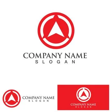 Creative Compass Concept Logo Design Template イラスト素材