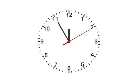 Creative concept clock. vector illustration design on white backgrounds. Stock Illustration